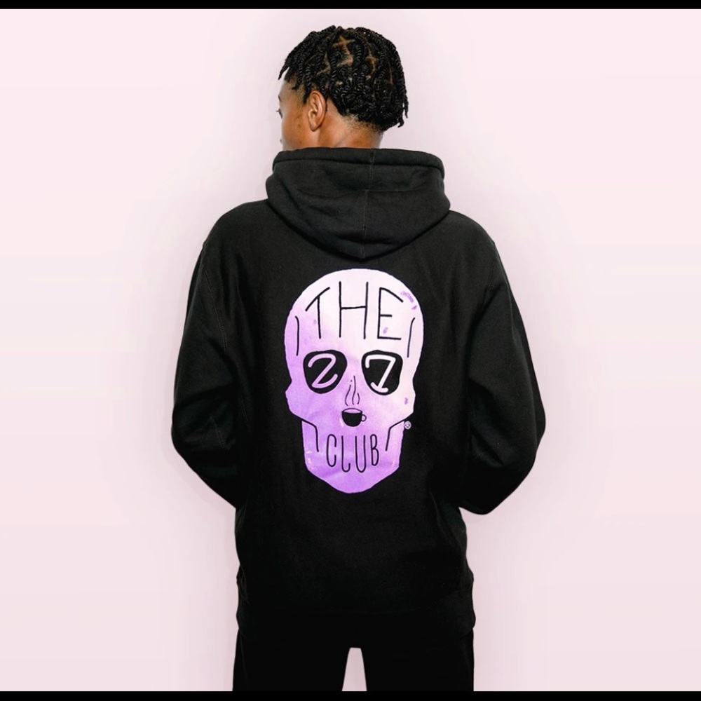 never worn, sweatshirt from machine gun Kelly’s coffee shop